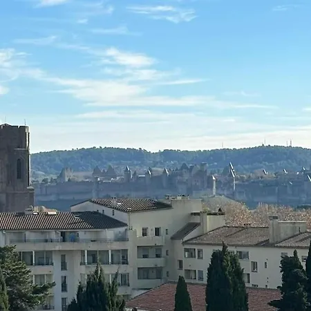 Apartment L'horizon Cathare - Sublime Vue Cite Medievale Carcassonne